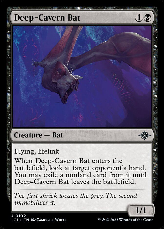 Deep-Cavern Bat - The Lost Caverns of Ixalan lci