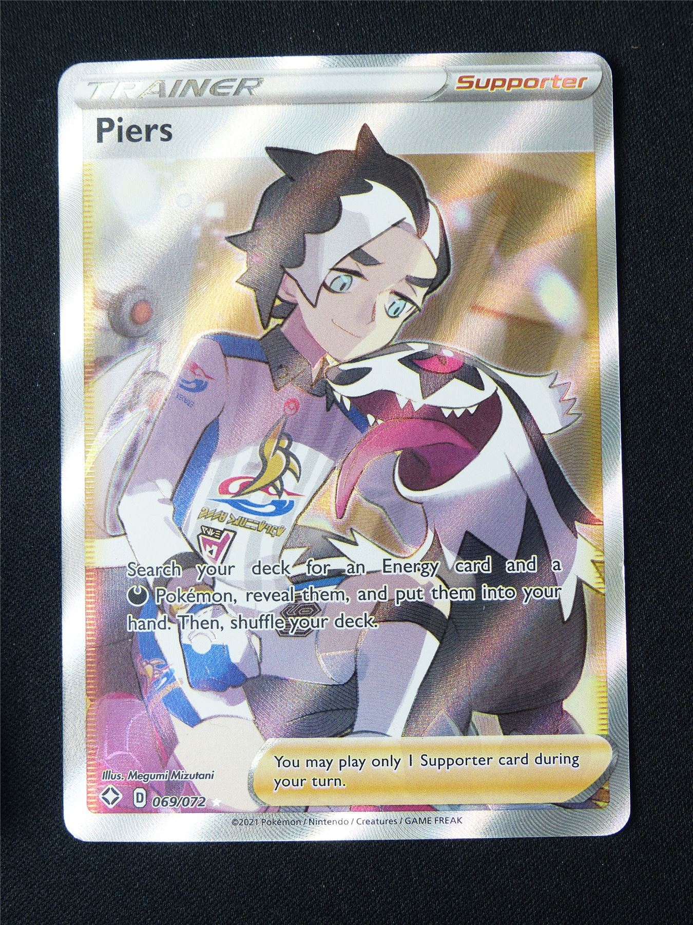 Piers 069/073 Textured Holo - Pokemon Card #1Z4