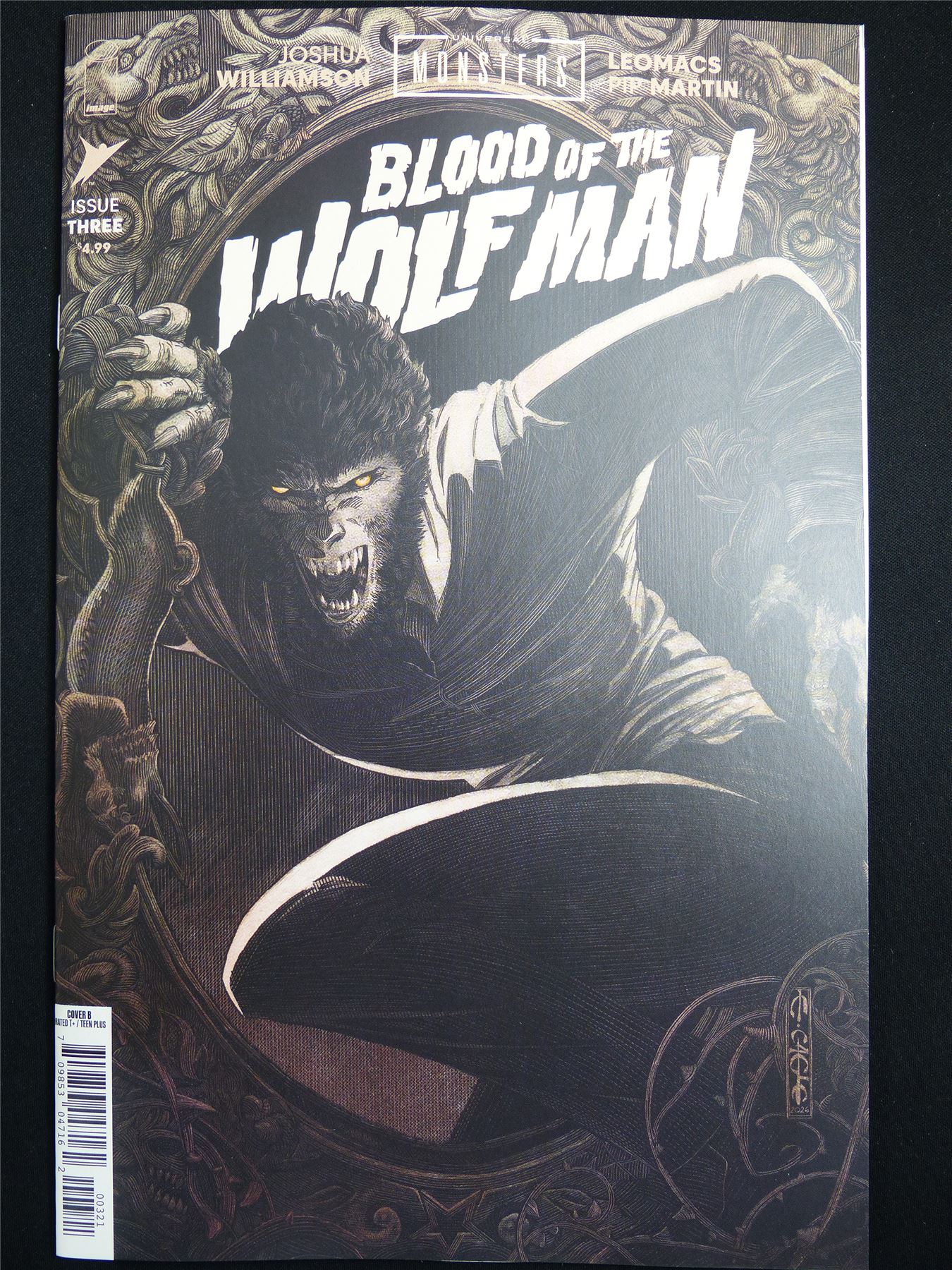 UNIVERSAL Monsters: Blood of the Wolf Man #3 Cvr B - Aug 2026 Ignition Press Comic #3PJ