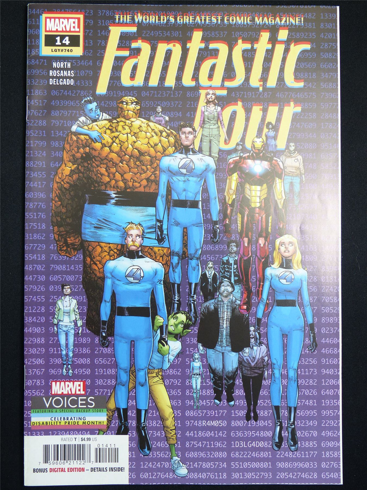 FANTASTIC Four #14 Cvr A - Marvel Comic #3EX