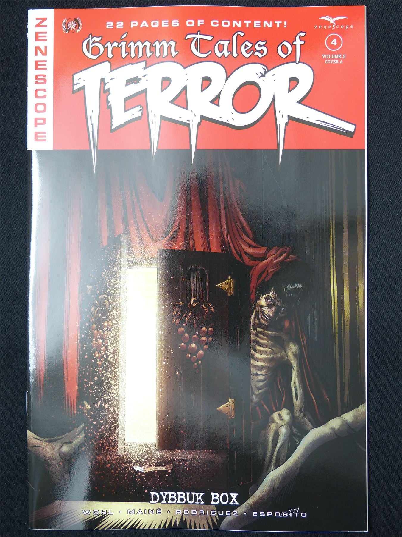 GRIMM Tales of Terror: Dybbuk Box #4 - Apr 2025 Zenescope Comic #282