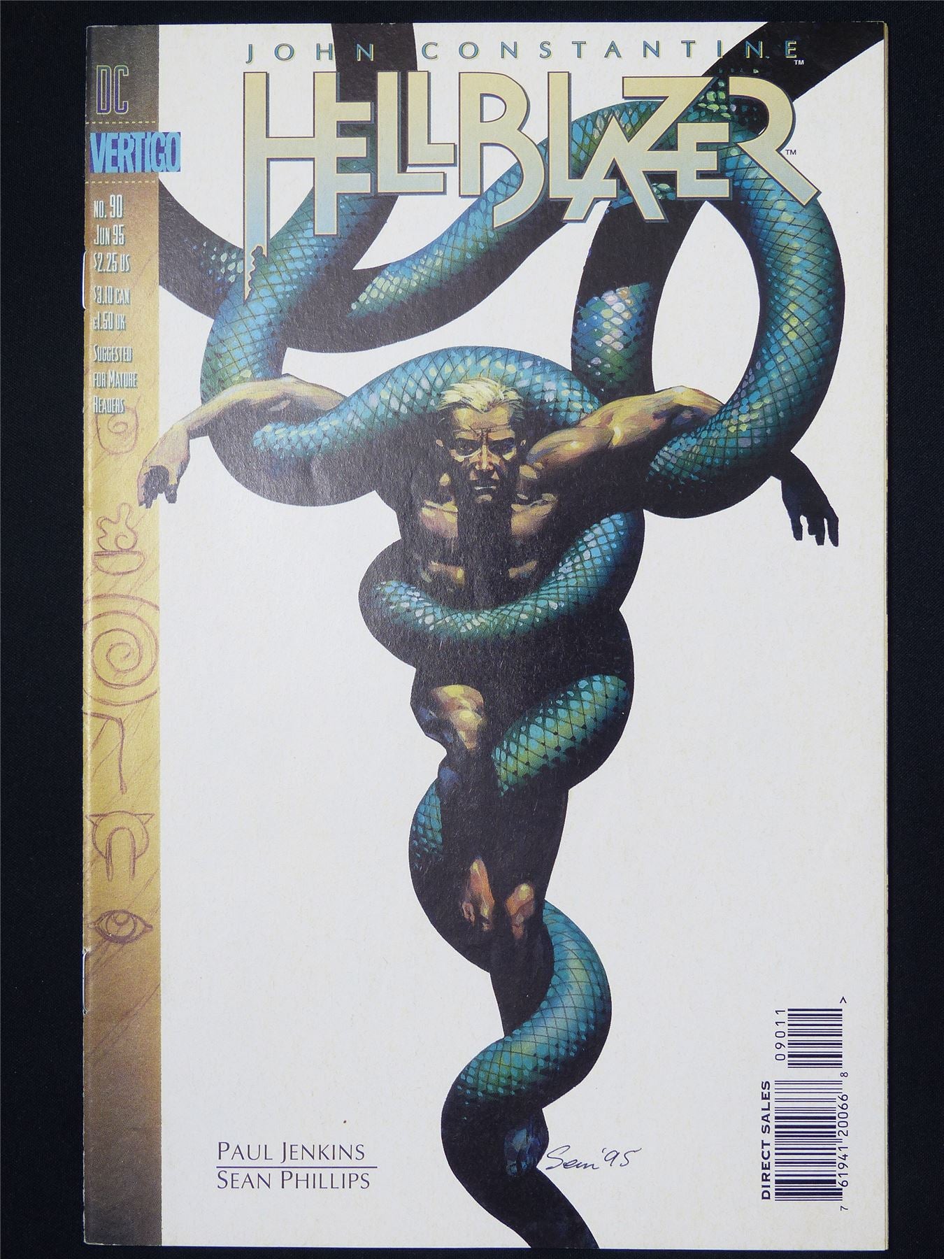 John Constantine: HELLBLAZER #90 - B&B DC Vertigo Comic #18W