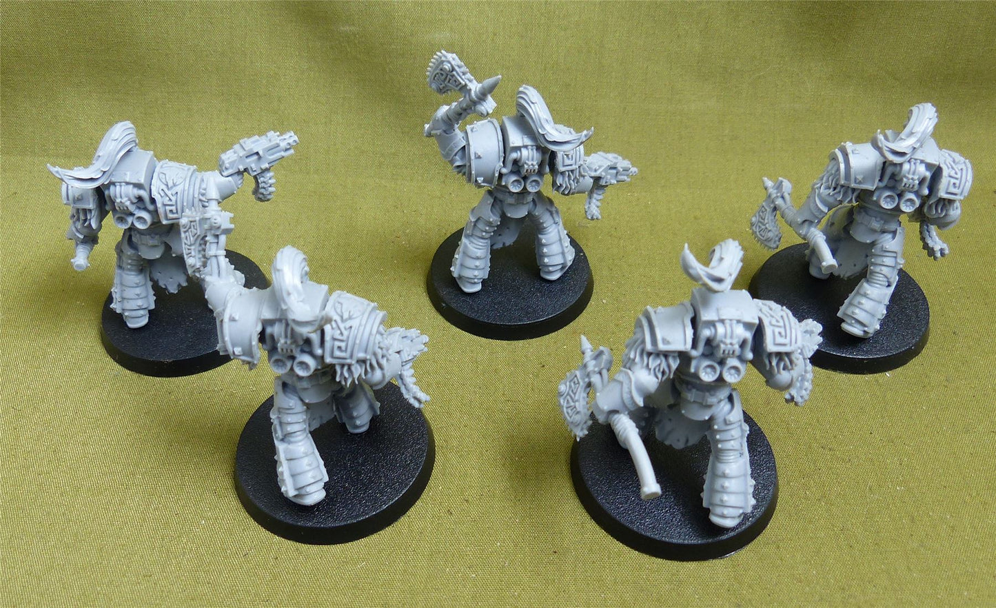 Varagyr Wolf Guard Terminators - Space Wolves - Warhammer HH #4Q8