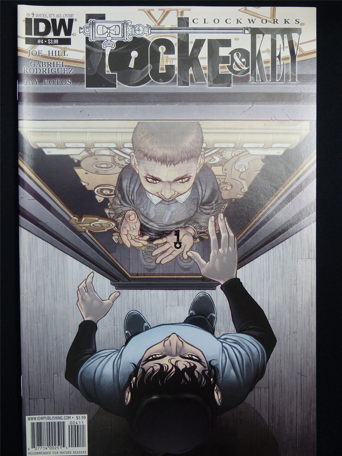 LOCKE & Key: Clockworks #4 - IDW Comic #3IG