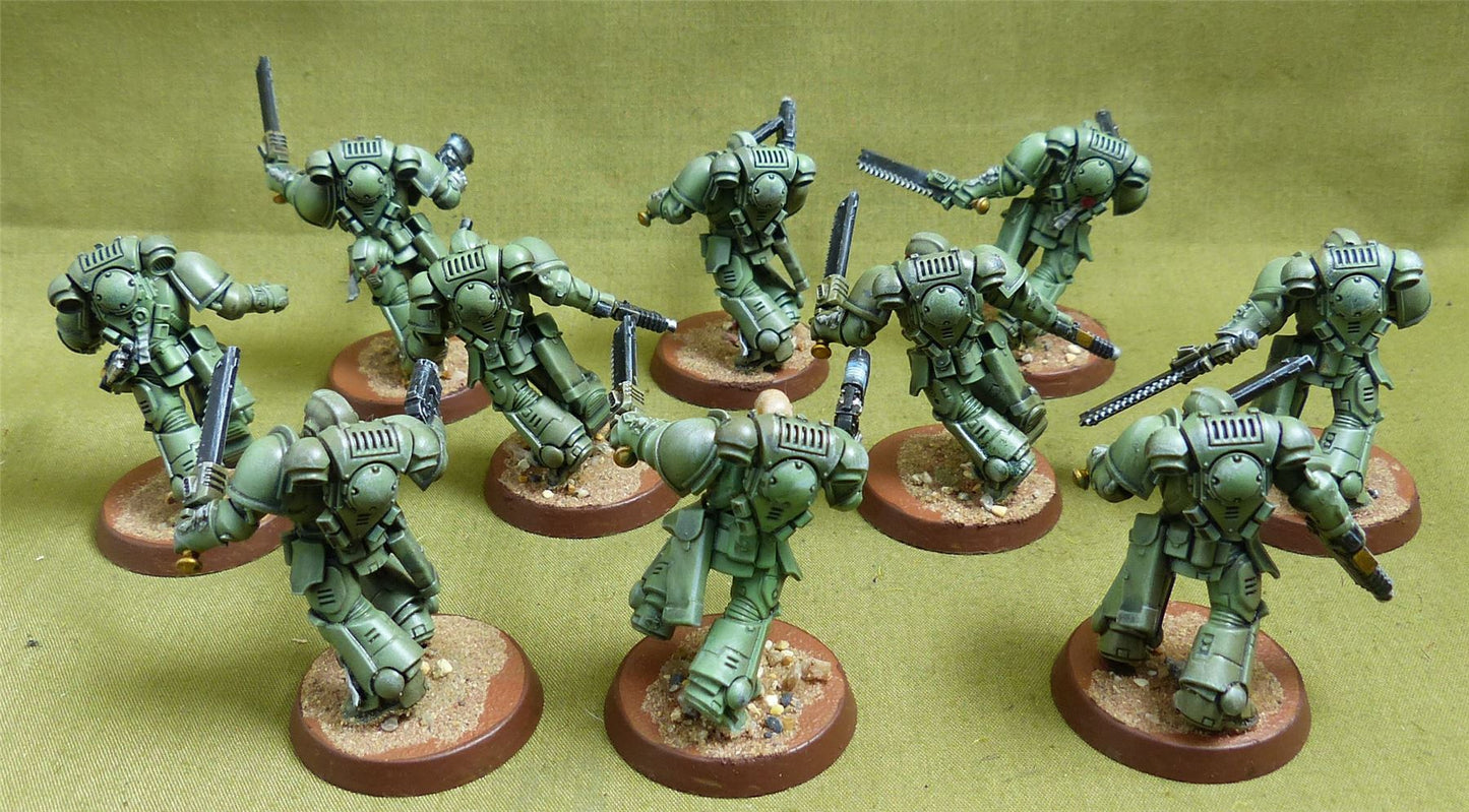 Assault Intercessor Squad painted - Space Marines - Warhammer 40K #2QN