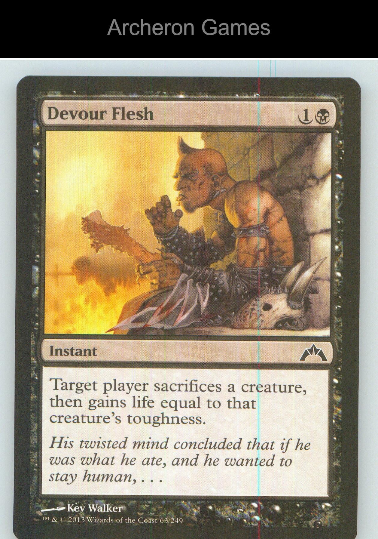 Devour Flesh GTC 63 C MTG Card NM/EX+