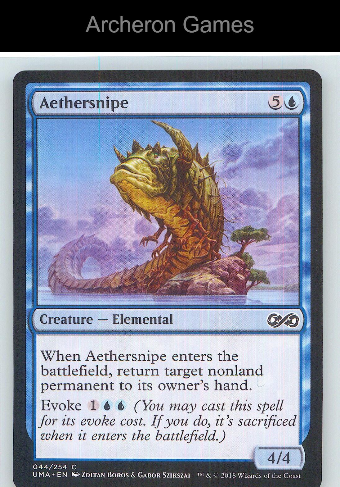 Aethersnipe UMA 44 C MTG Card NM/EX+