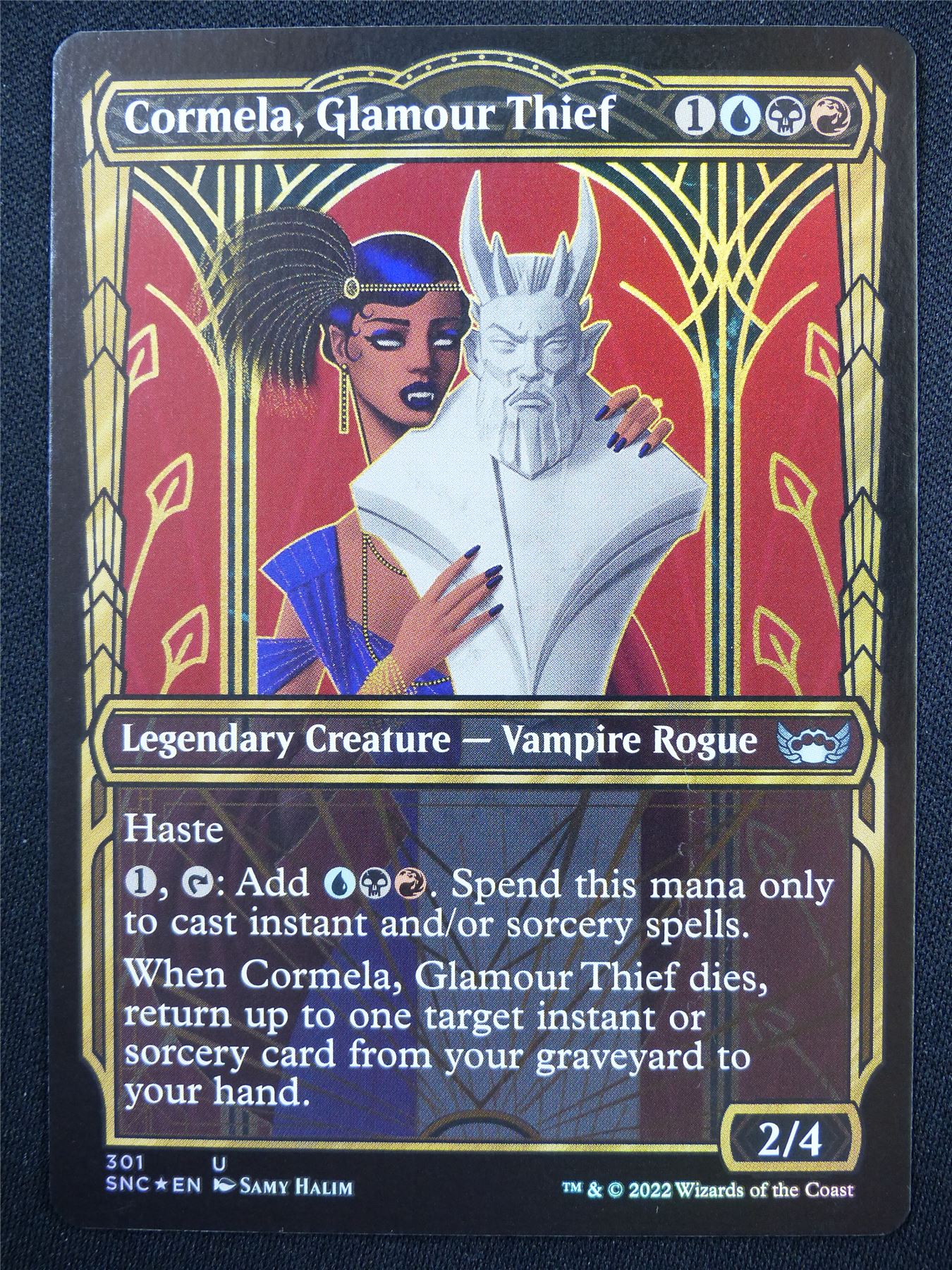 Cormela Glamour Thief Showcase Foil - SNC - Mtg Card #2FE