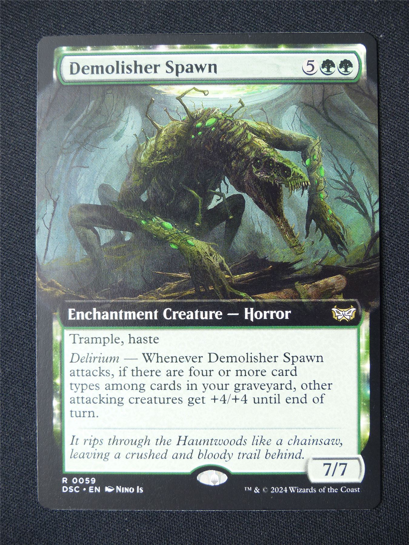 Demolisher Spawn Extended Art - DSC - Mtg Card #97C