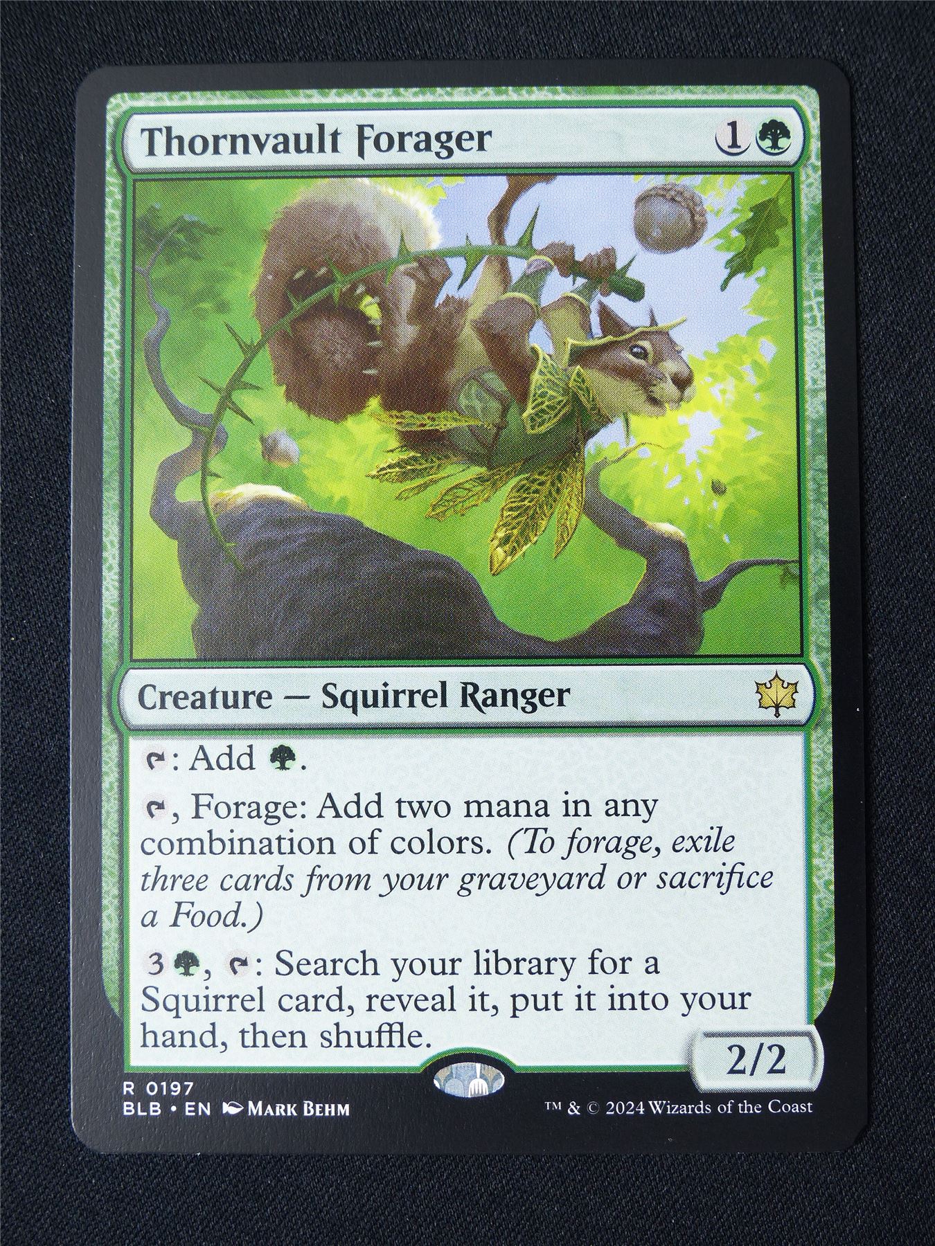 Thornvault Forager - BLB - Mtg Card #4IN
