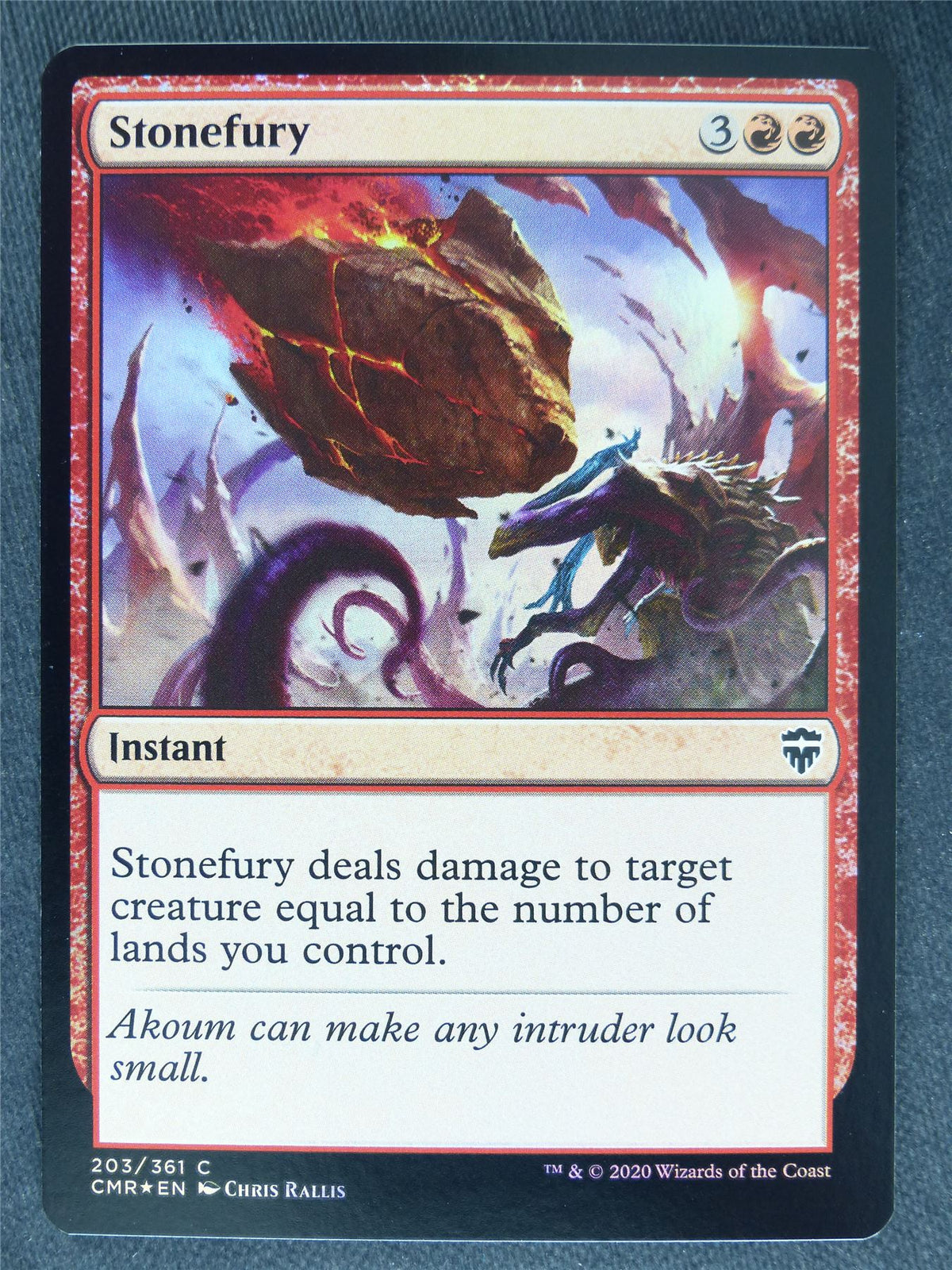 Stonefury Foil - Mtg Magic Cards #J3