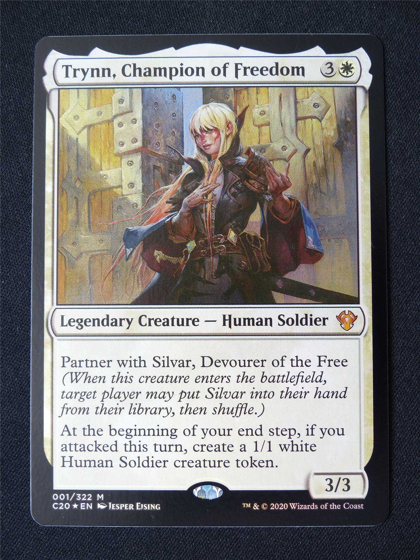 Trynn Champion of Freedom Foil - C20 - Mtg Card #4JF