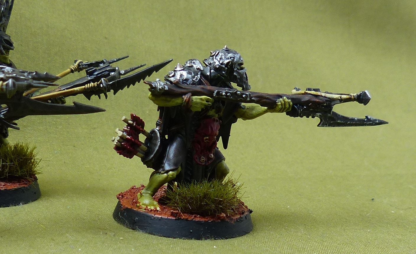 Man-Skewer Boltboyz painted - Blood Orruk Warclans - Warhammer AoS #WO