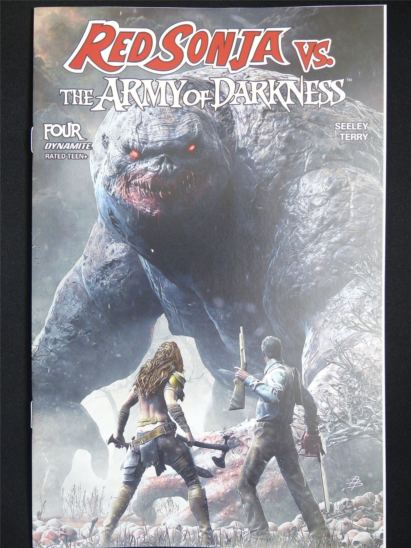 RED Sonja vs The Army of Darkness #4 Cvr A - Aug 2025 Dynamite Comic #2MO