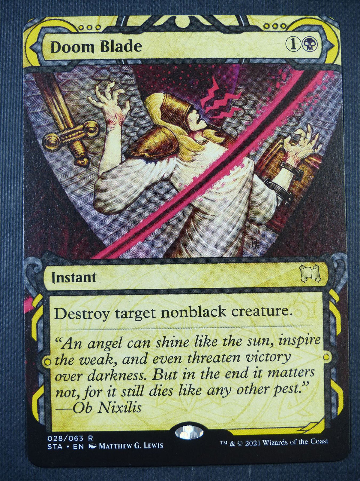 Doom Blade - Mystical Archive - Mtg Card #8AQ