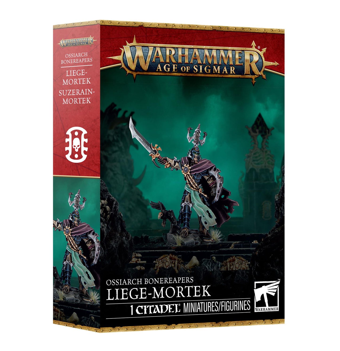 Liege Mortek - Ossiarch Bone Reapers - Warhammer: Age of Sigmar - Available from 07/03/2026