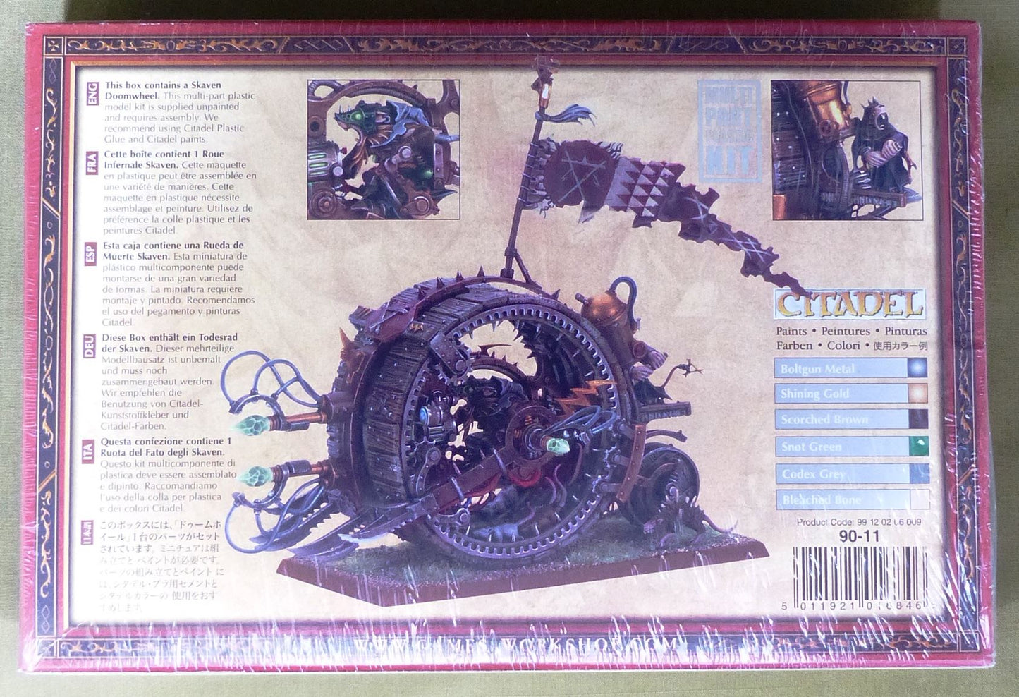 Skaven Doomwheel Classic - Skaven - Warhammer Old World #6X3