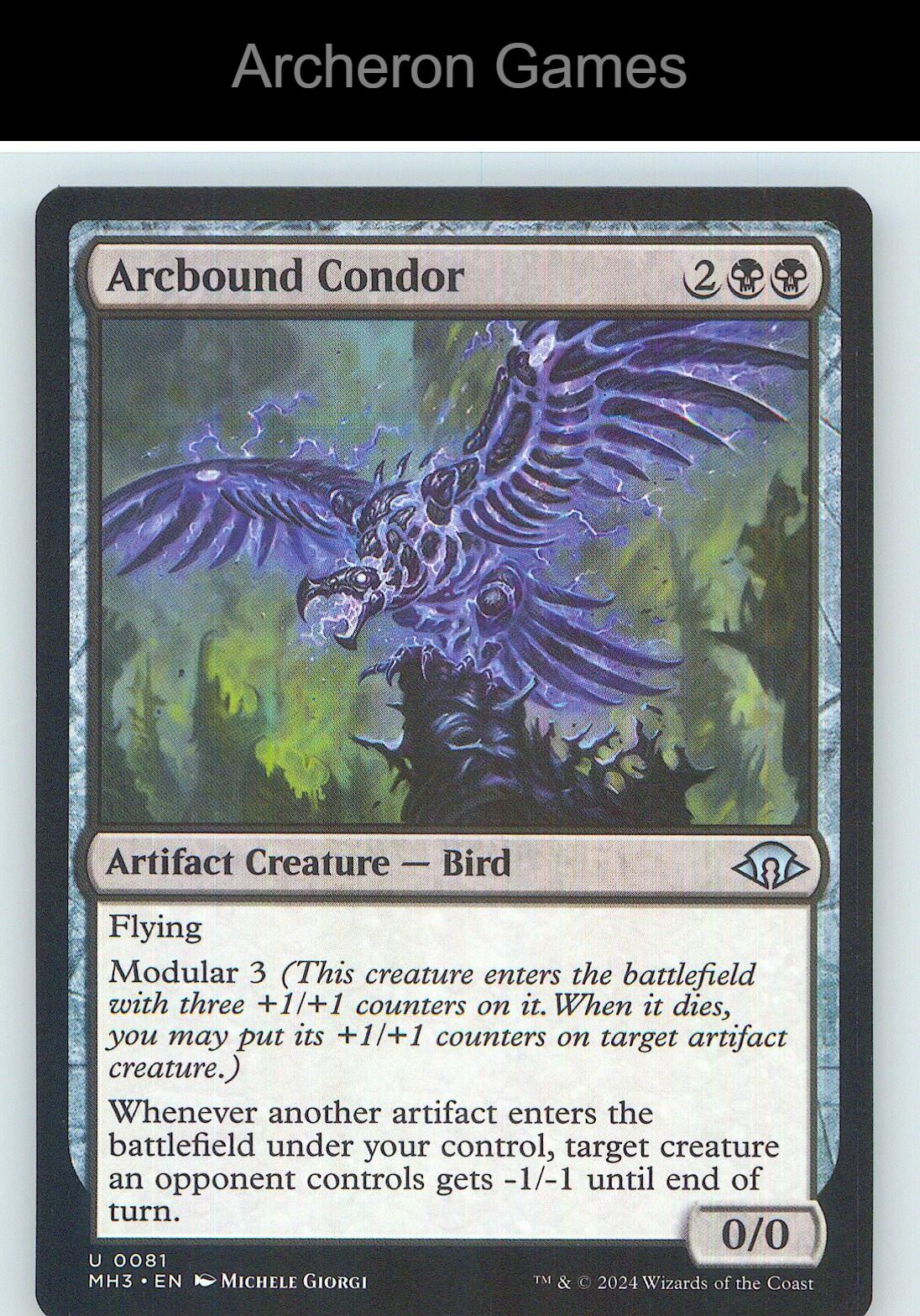 Arcbound Condor MH3 81 UC MTG Card NM/EX+