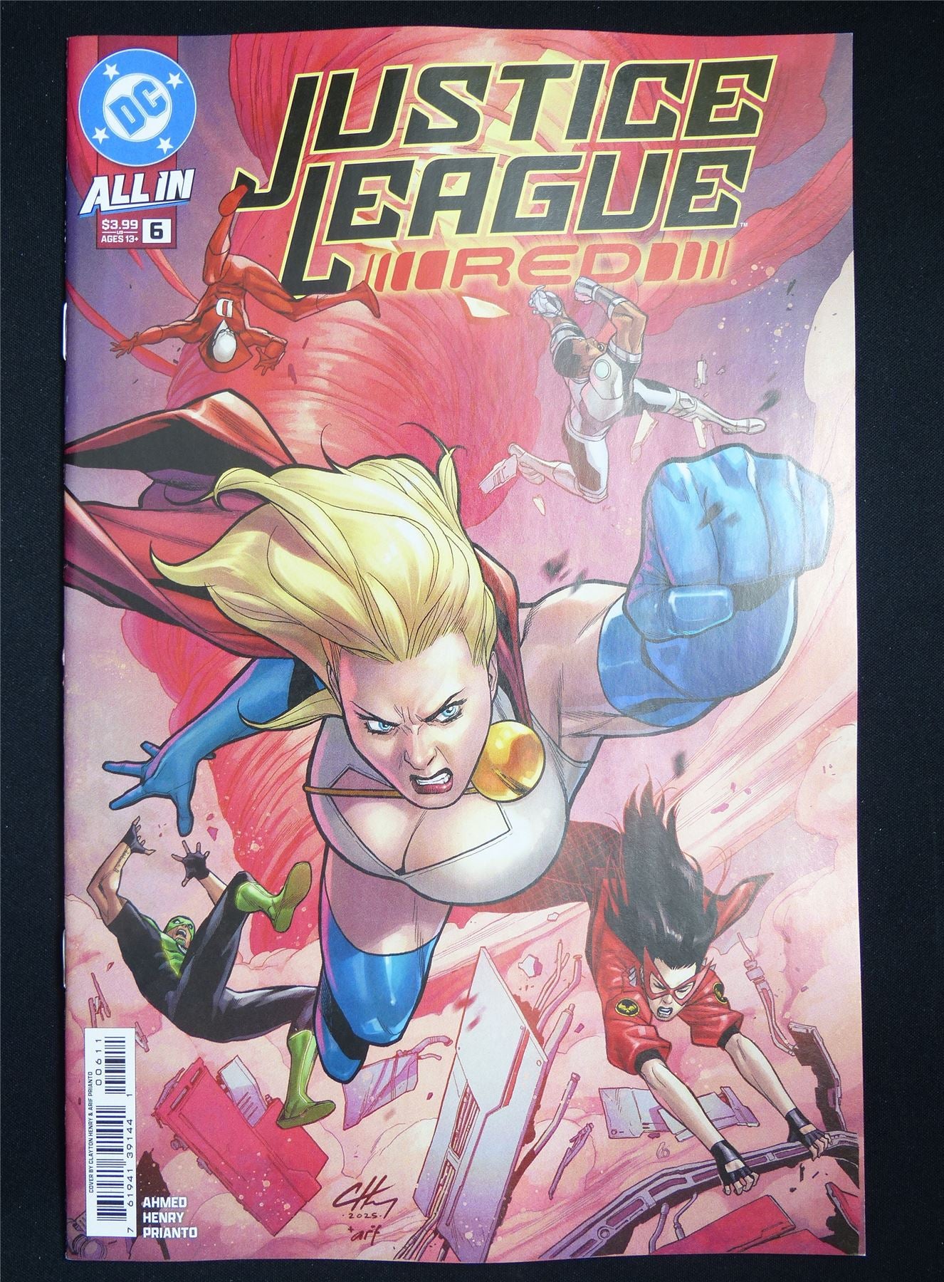 JUSTICE League Red #6 - B&B Apr 2026 DC Comic #1VZ