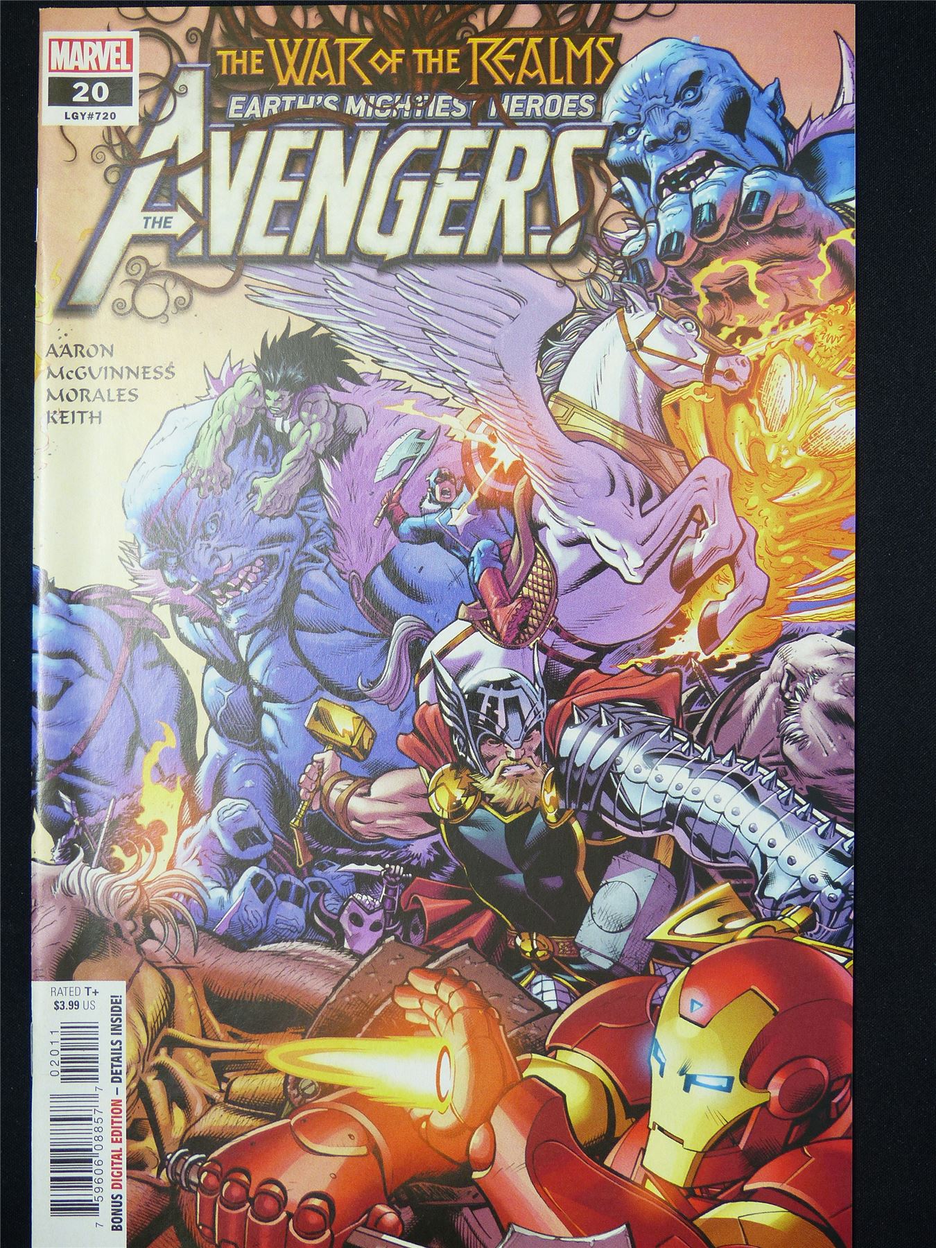 The AVENGERS #20 - B&B Marvel Comic #BY