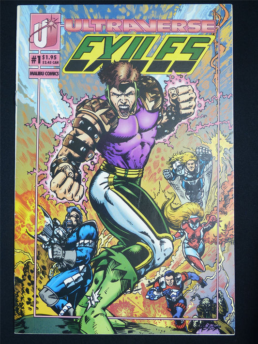 Ultraverse: EXILES #1 - Malibu Comic #5LC