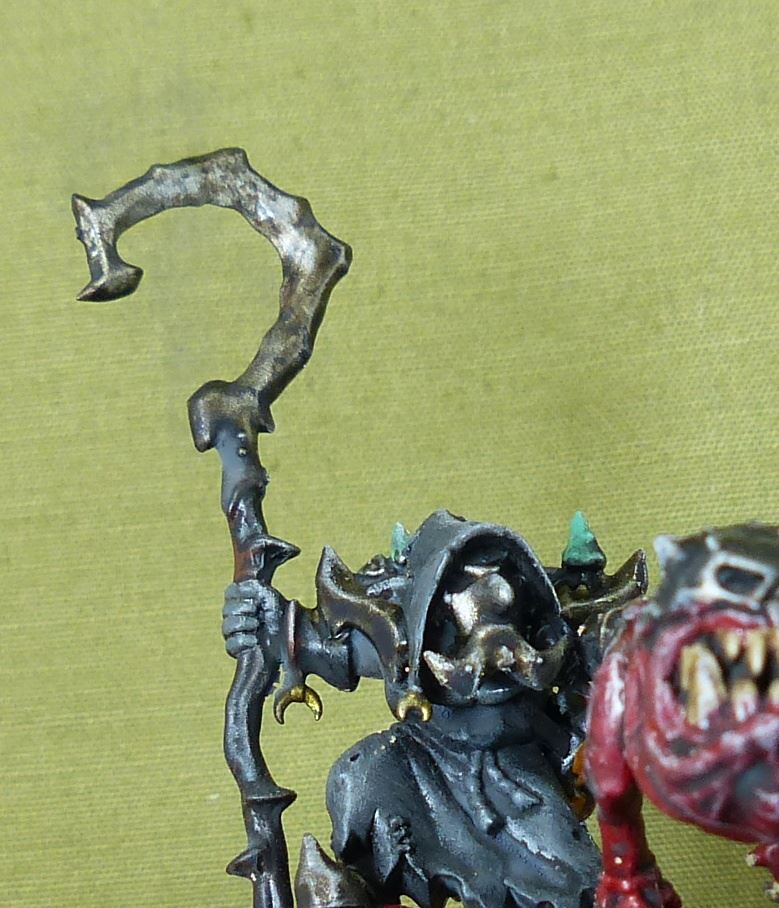 Squigboss with Gnasha-squig painted - Gloomspite Gitz - Warhammer AoS #2XD