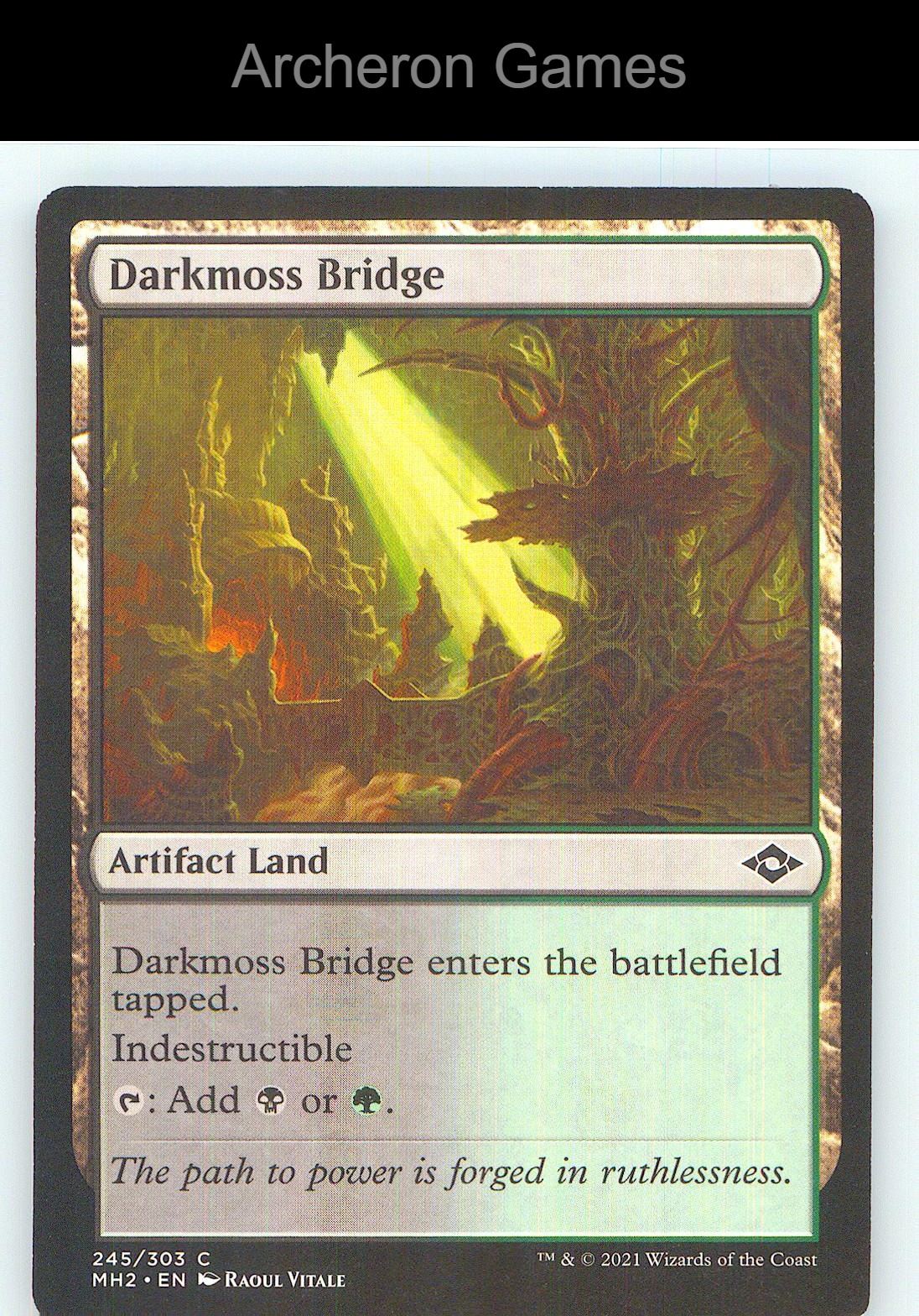Darkmoss Bridge MH2 245 C MTG Card NM/EX+
