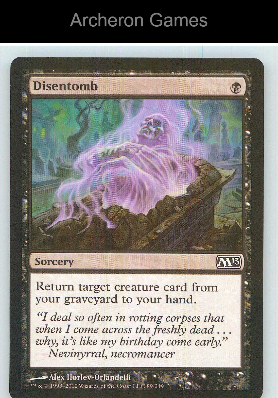 Disentomb M13 89 C MTG Card NM/EX+