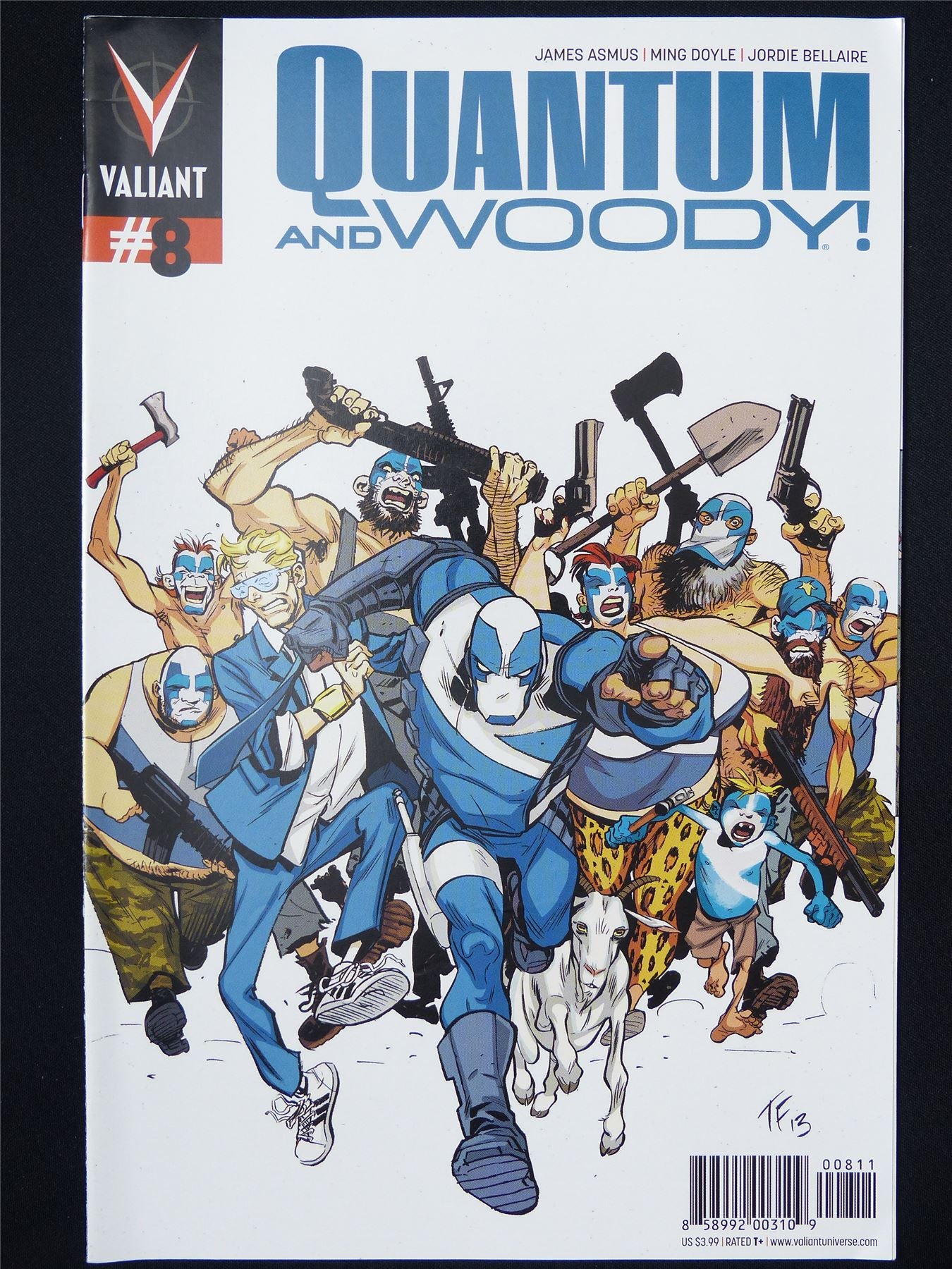 QUANTUM and Woody! #8 - B&B Valiant Comic #SJ
