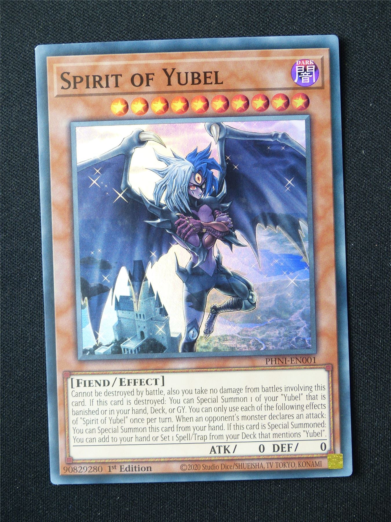 Spirit of Yubel PHNI Super Rare - 1st ed Yugioh Card #9LQ