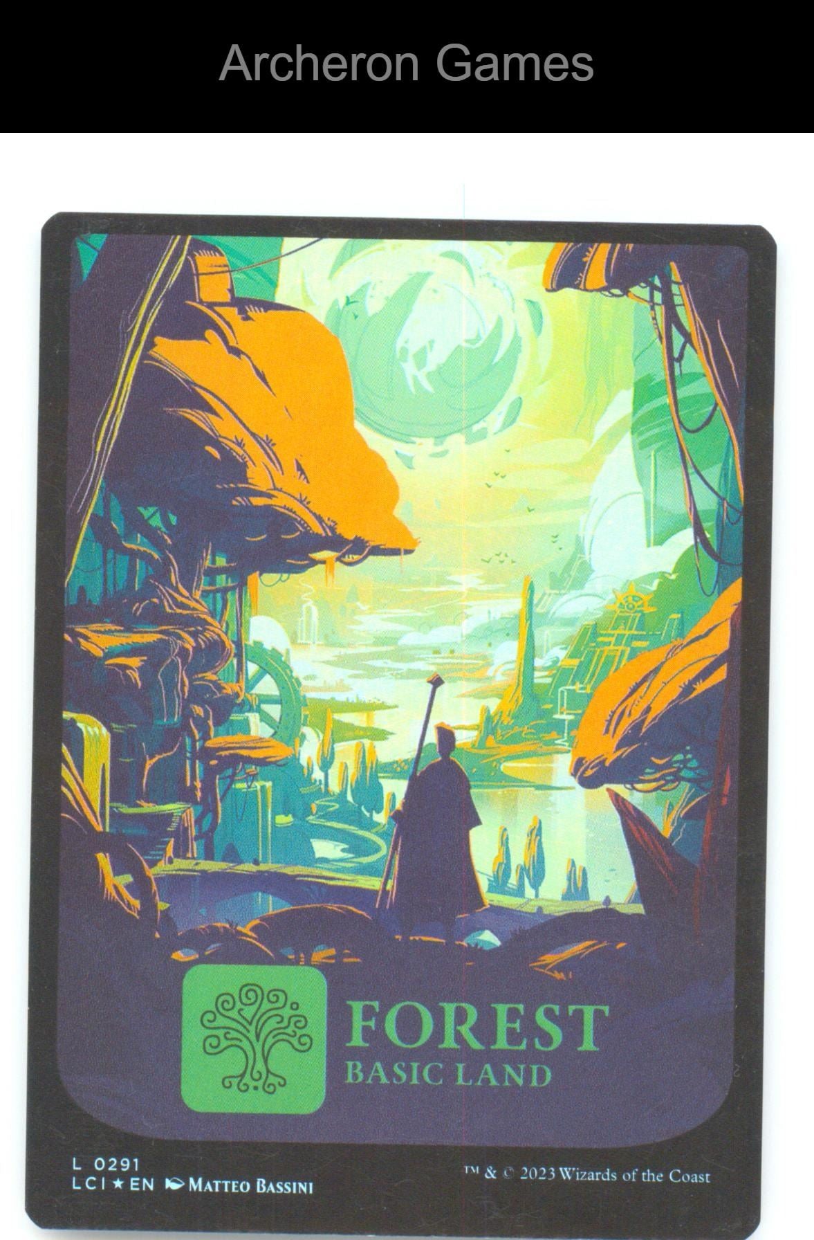 Forest (0291) LCI 291 Land MTG Card The Lost Caverns of Ixalan Foil
