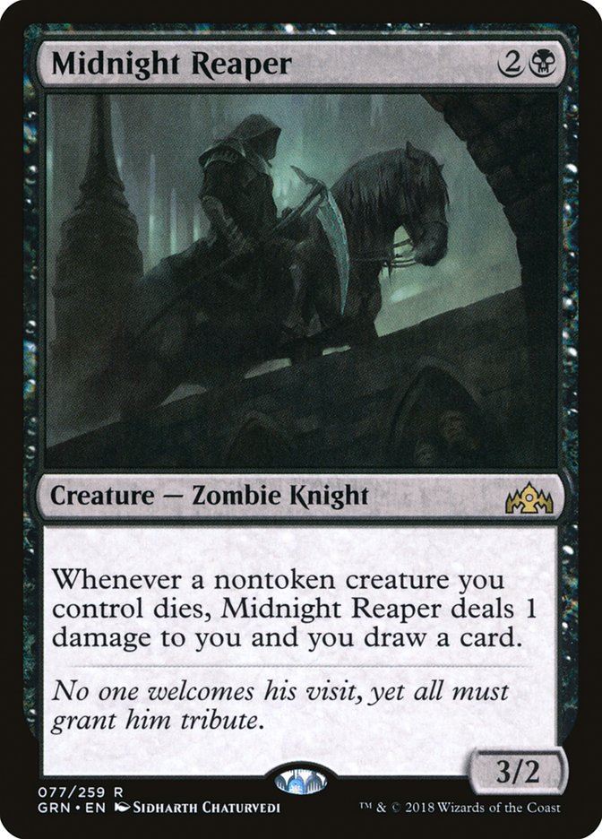Mtg: GRN : Midnight Reaper - - NM