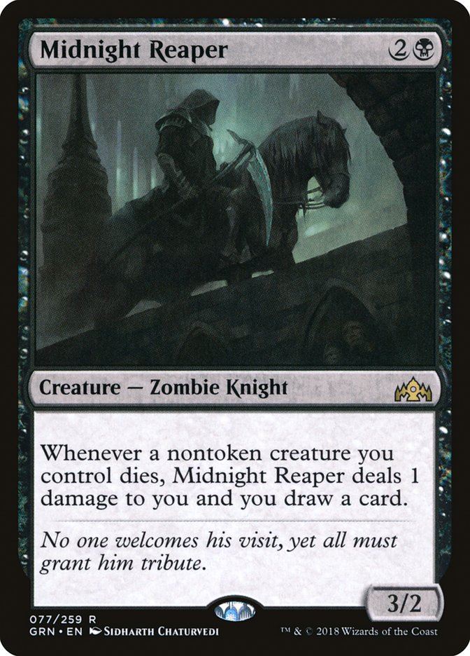 Mtg: GRN : Midnight Reaper -  - NM