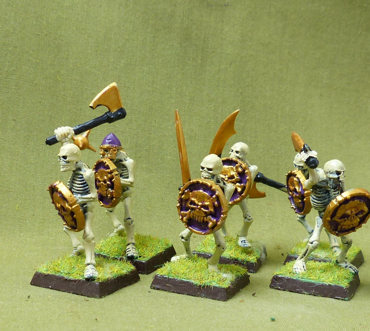 Classic Skeletons painted - Undead - Warhamer Fantasy #4VZ