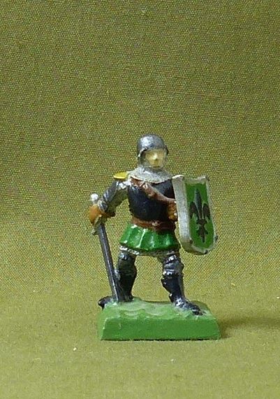 Classic Metal Swordsman - Bretonnian - Warhammer Fantasy #4YM