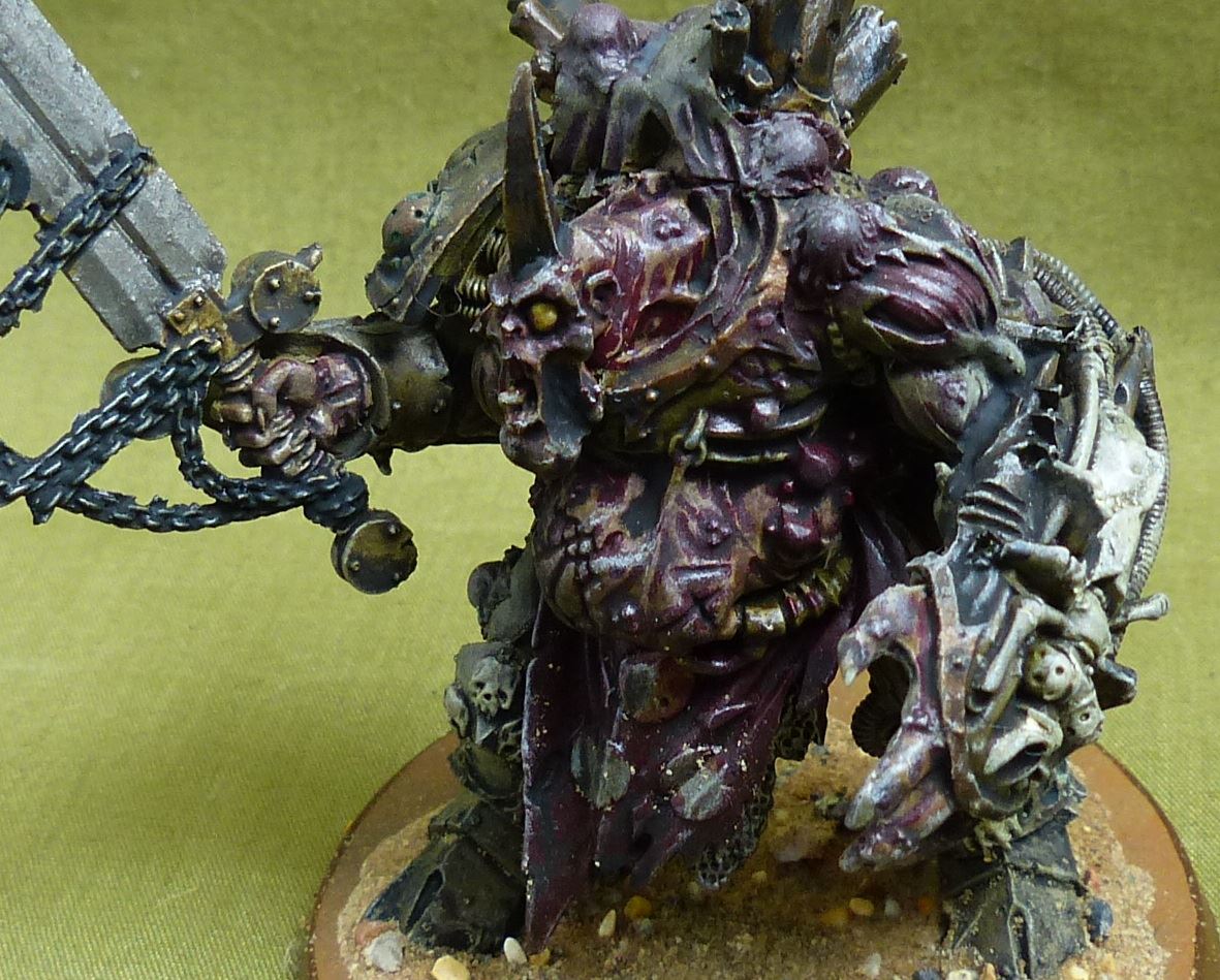 Daemon Prince of Nurgle painted - Death Guard - Warhammer 40K #52B