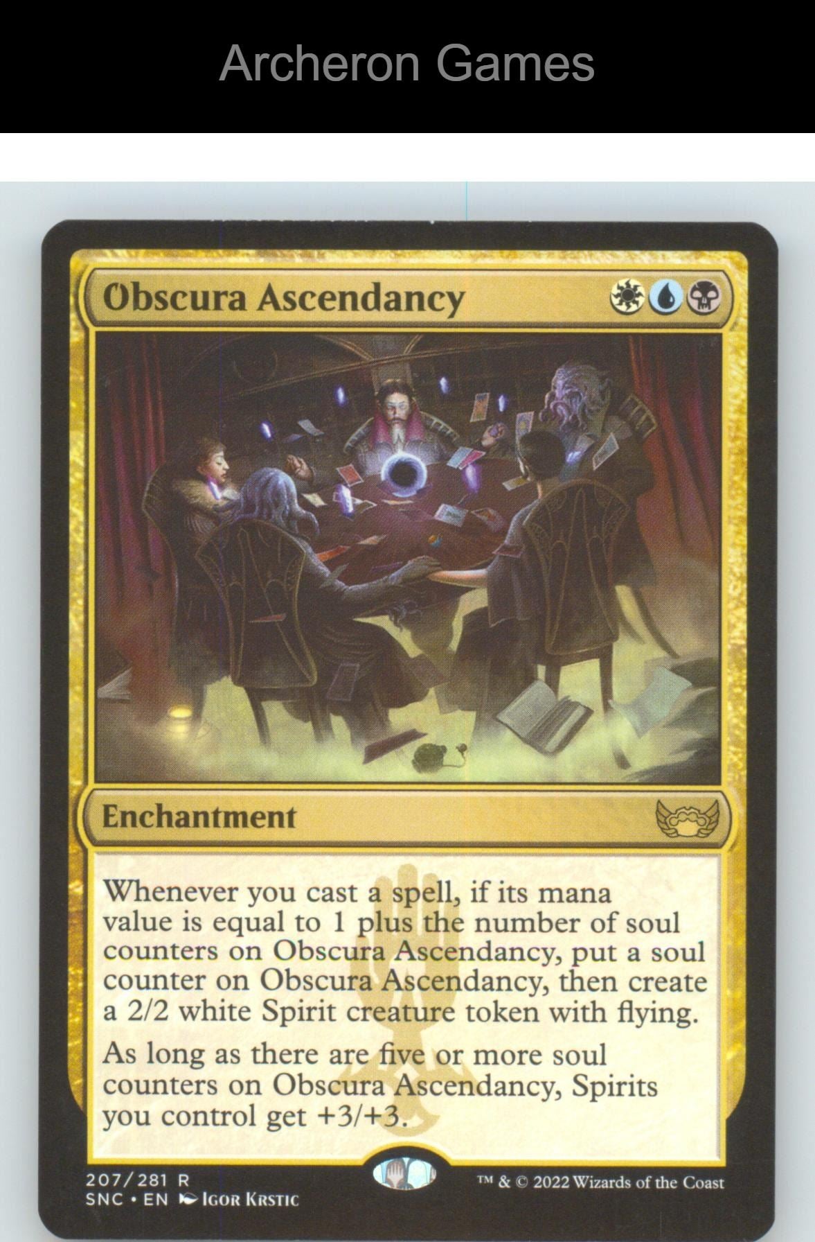Obscura Ascendancy SNC 207 R MTG Card NM/EX+