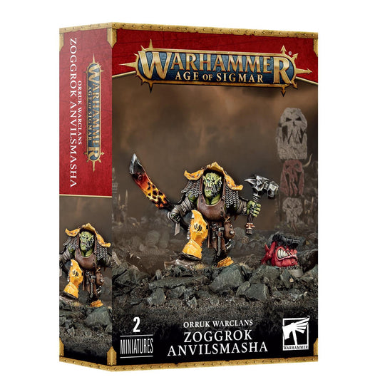 Zoggrok Anvilsmasha - Orruk Warclans - Warhammer Age of Sigmar - available from 23/09/23