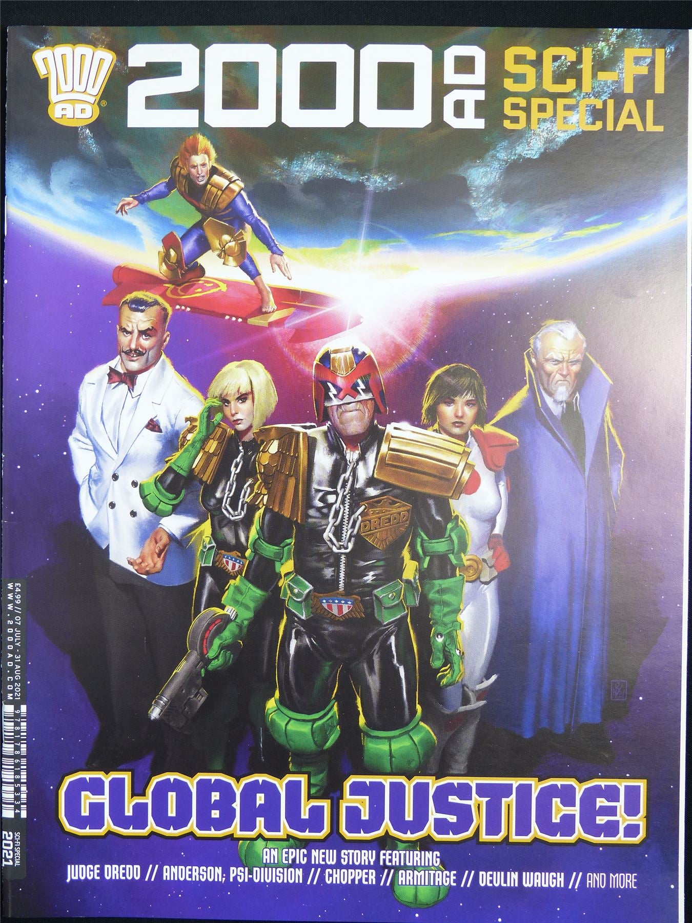2000AD Sci-Fi Special: Global Justice! - 2000AD Comic Magazine #3A7