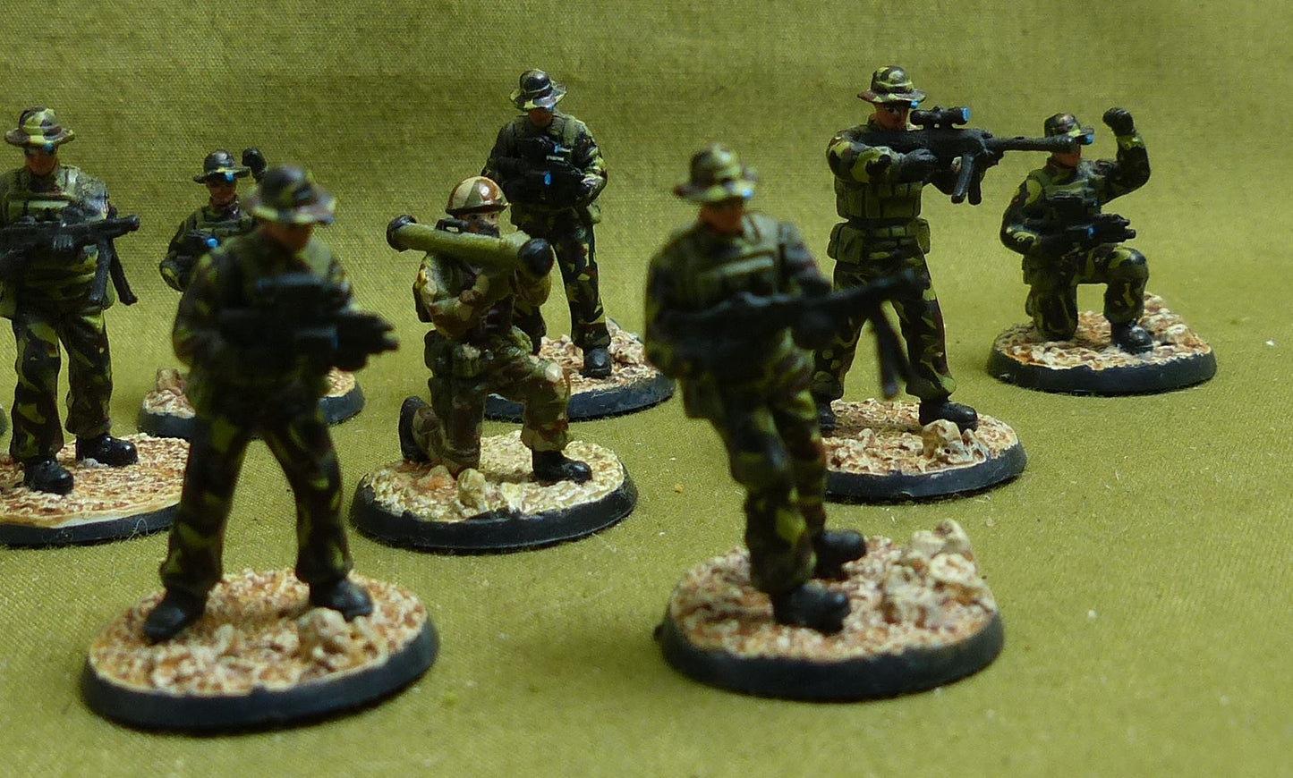 Battlefield Evolution: EFTF European Federal Task Force Plastic Miniatures #R0