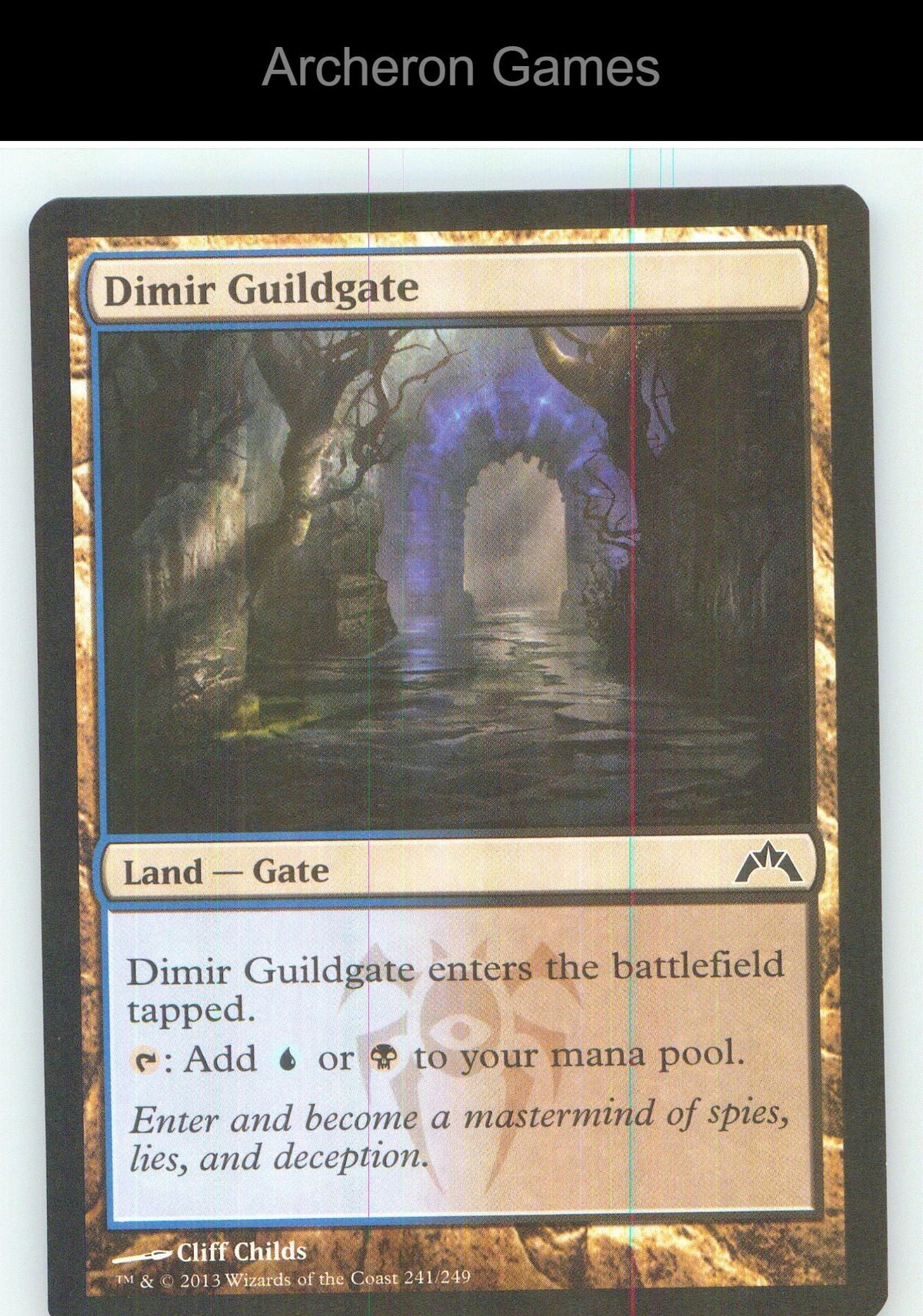 Dimir Guildgate GTC 241 C MTG Card NM/EX+