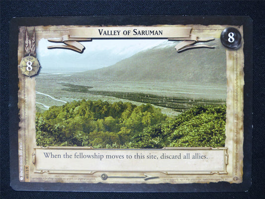Valley of Saruman 6 U 119 - LotR Card #174