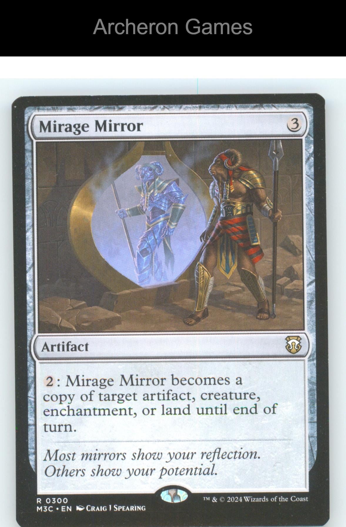 Mirage Mirror 300 R MTG Card NM/EX+
