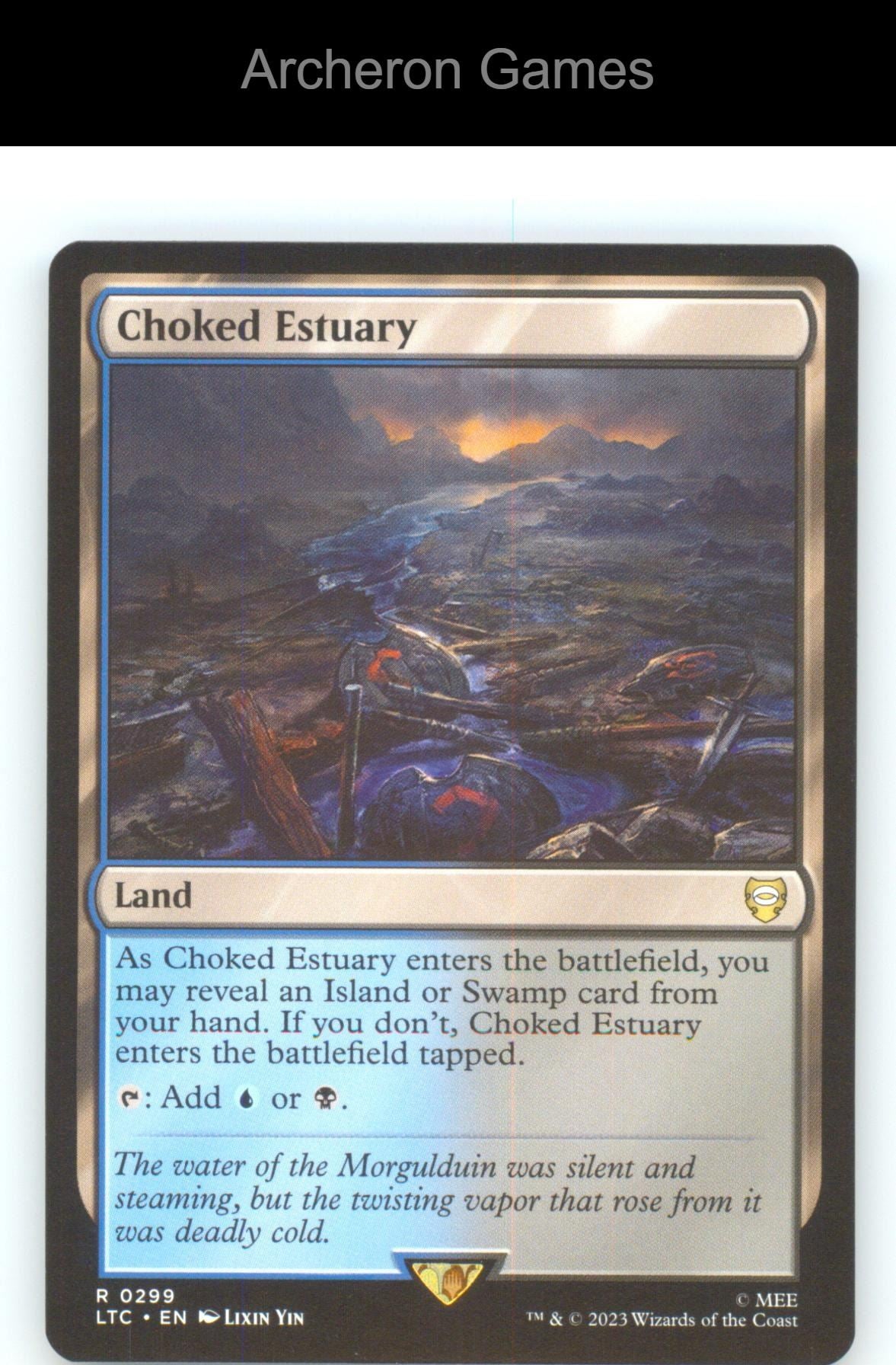 Choked Estuary LTC 299 R MTG Card NM/EX+