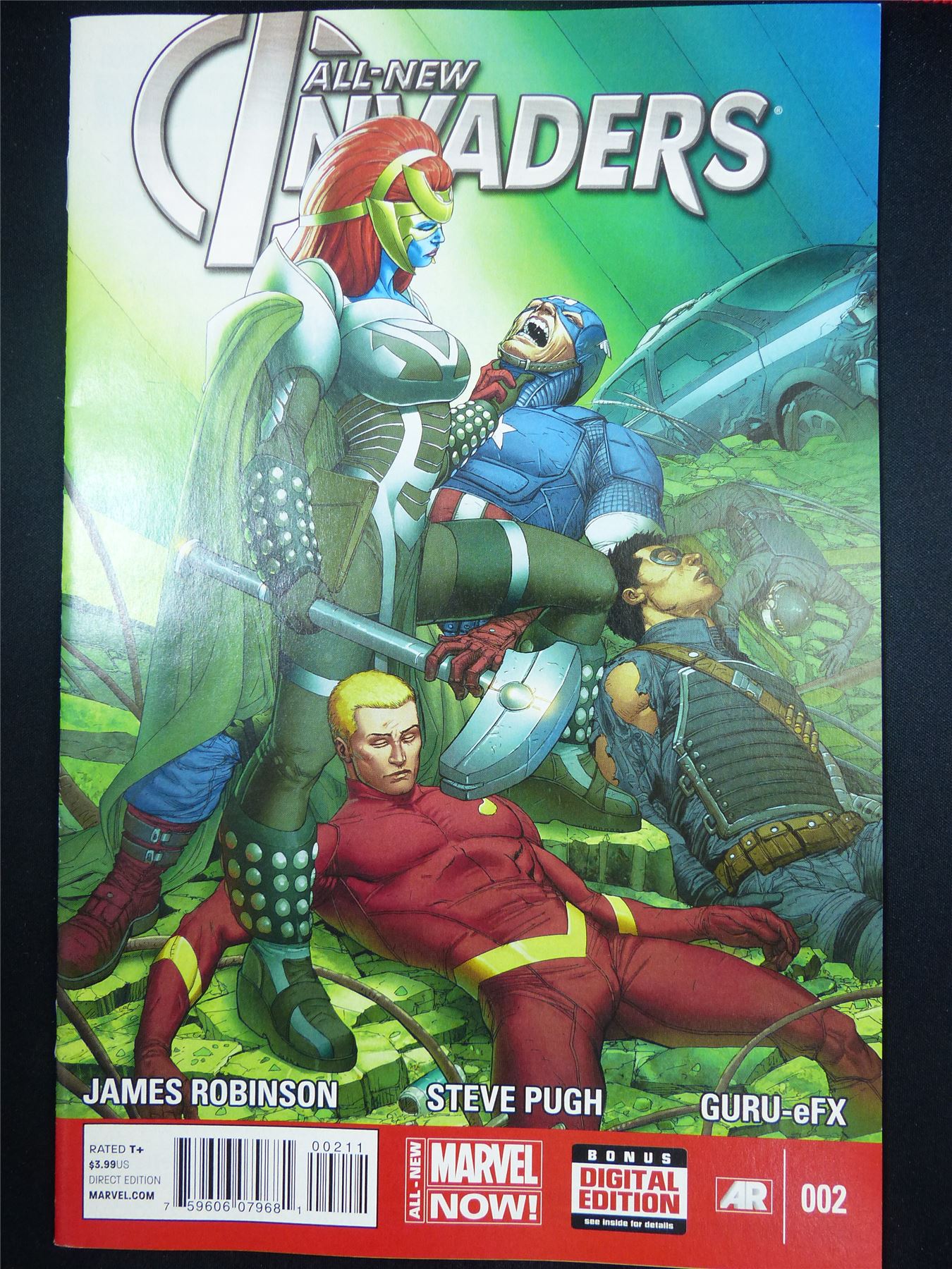 All-New INVADERS #2 - Marvel Comic #3H6