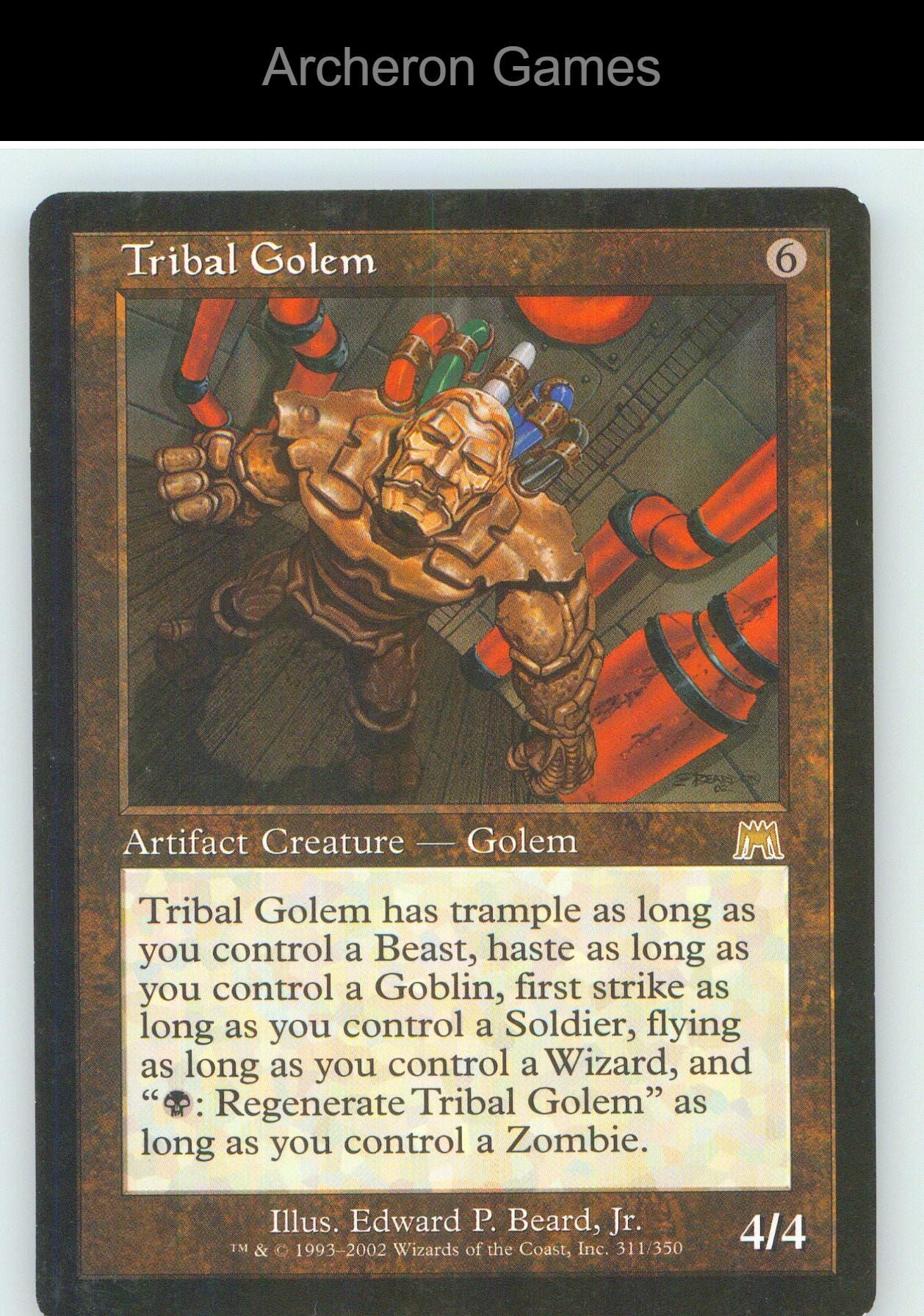 Tribal Golem ONS 311 R MTG Card NM/EX+