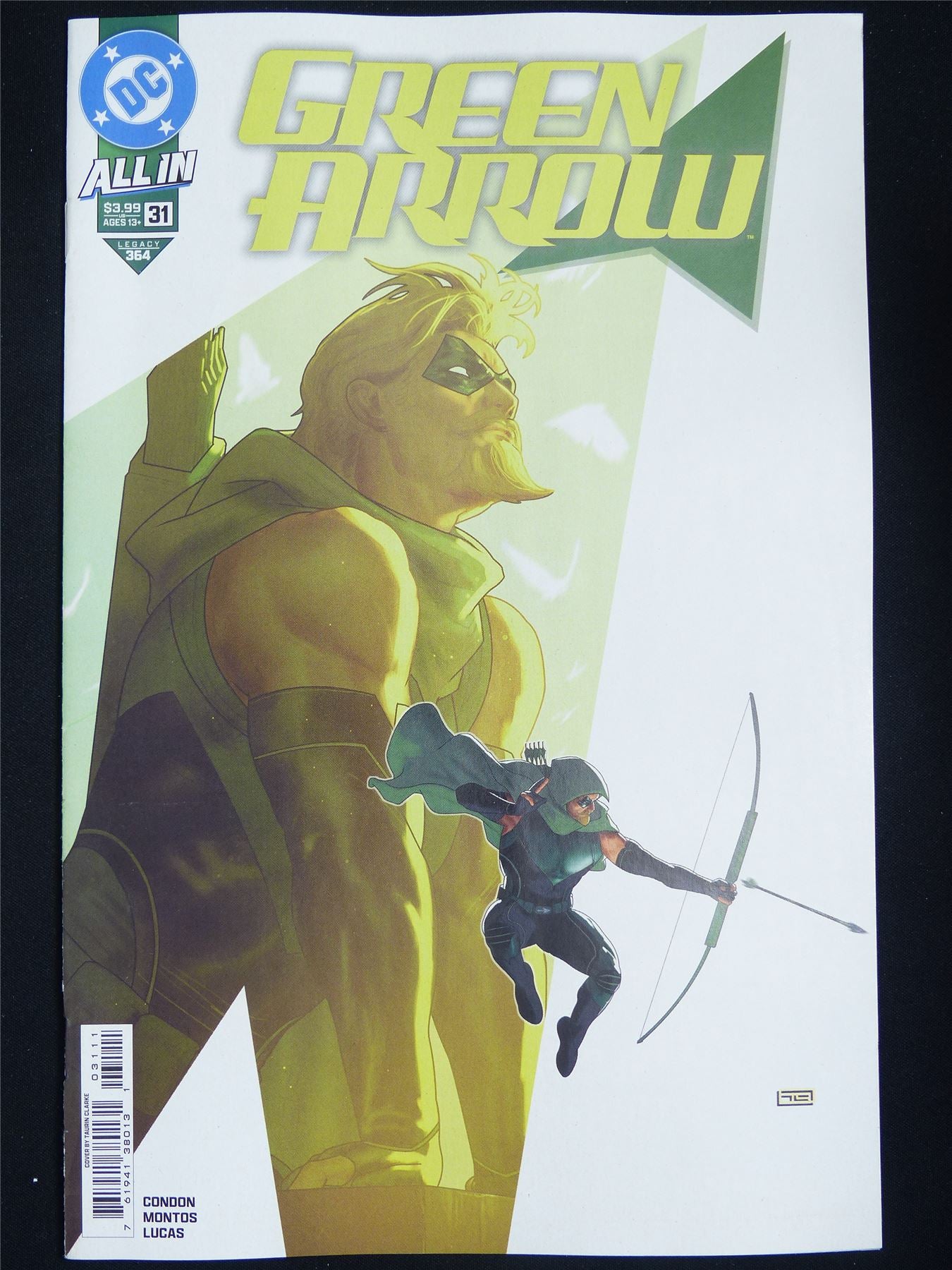 GREEN Arrow #31 - Feb 2026 DC Comic #Q6