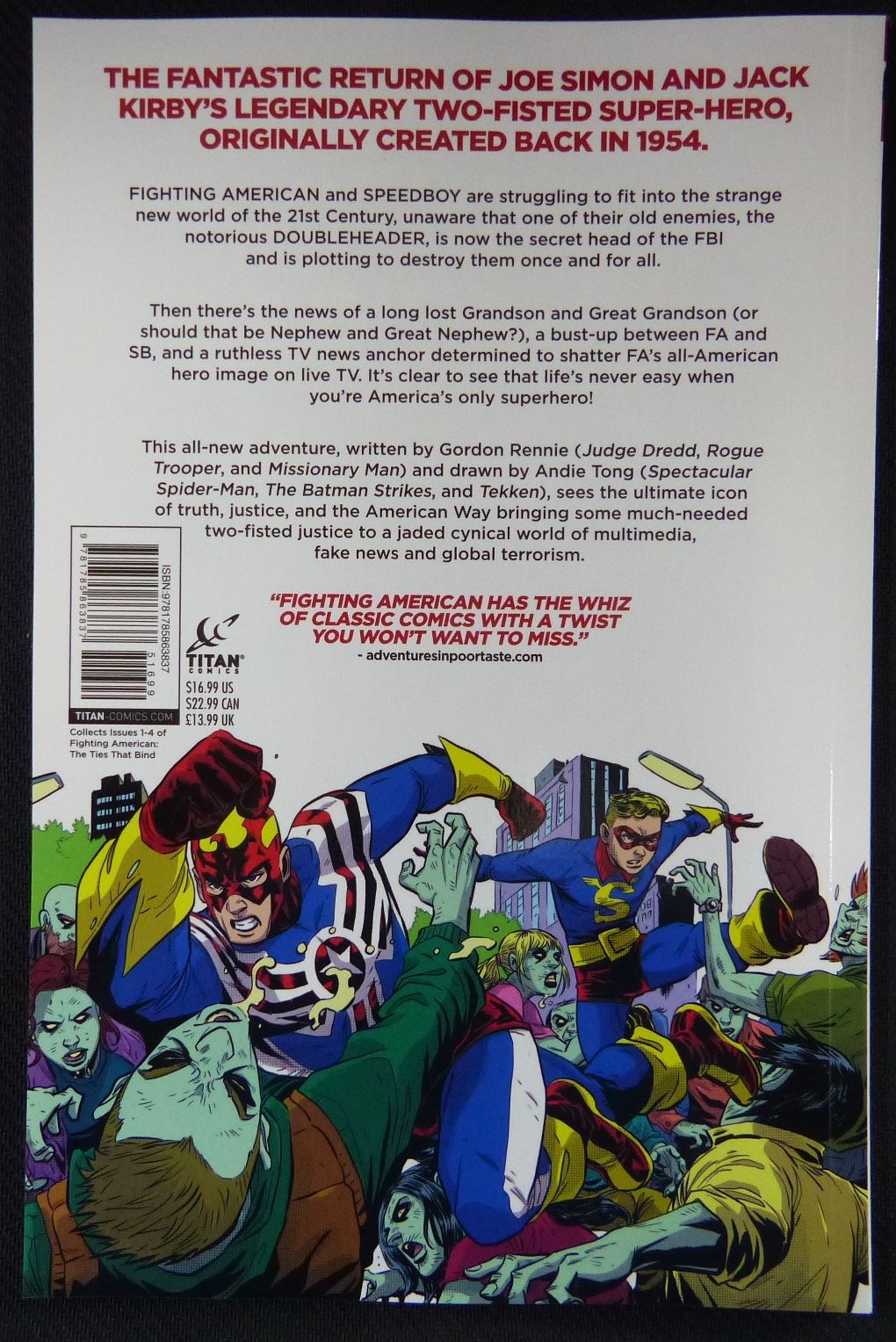 Fighting American: Ties That Bind - Titan Graphic Softback Novel #22X