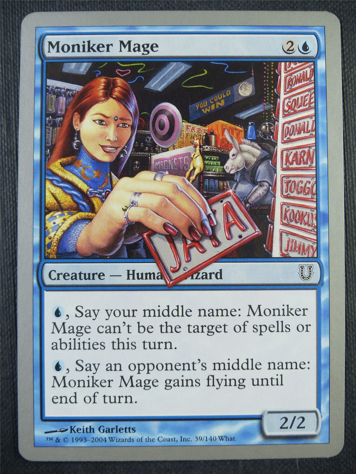 Moniker Mage - Mtg Card #9DY
