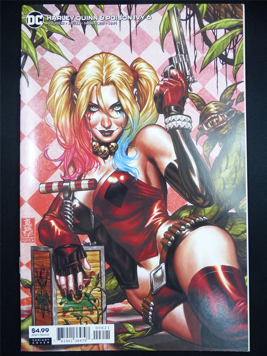 HARLEY Quinn and Poison Ivy #6 Brooks Harley Connected Variant - DC Comic #5TO